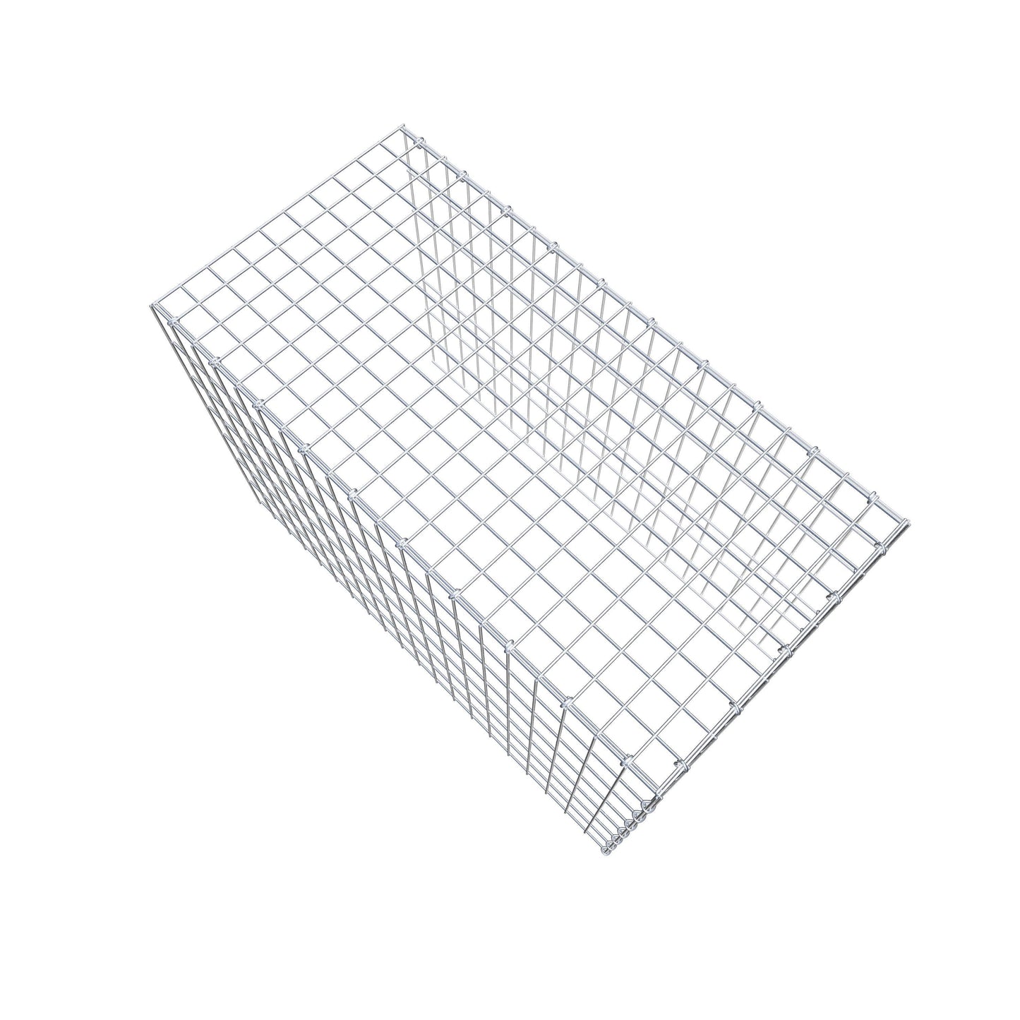 Fourche rapportée type 4 100 cm x 70 cm x 50 cm (L x H x P), mailles 5 cm x 10 cm, anneau C