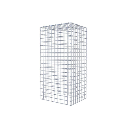 Gabbione aggiuntivo di tipo 3 100 cm x 40 cm x 50 cm (L x H x P), maglia 5 cm x 5 cm, anello a C