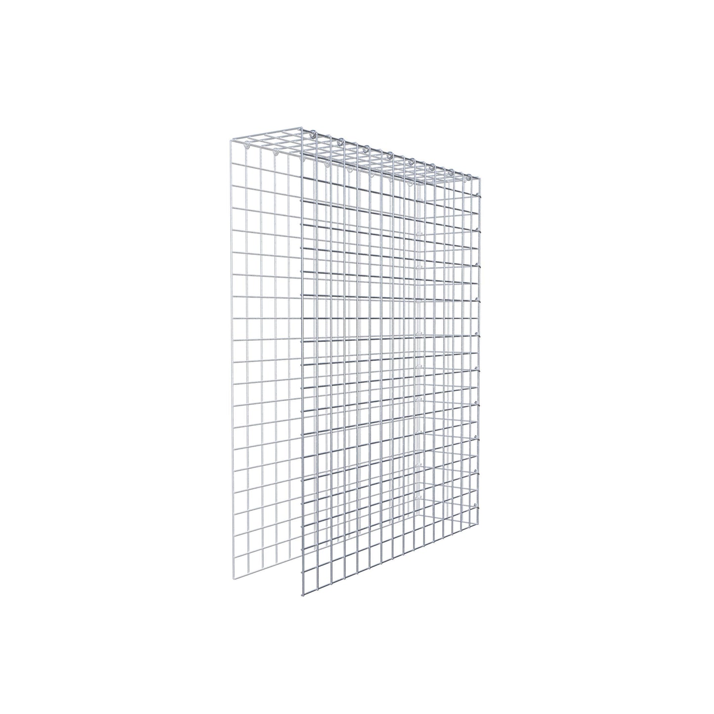 Add-on schanskorf type 4 100 cm x 80 cm x 20 cm (L x H x D), maaswijdte 5 cm x 5 cm, C-ring
