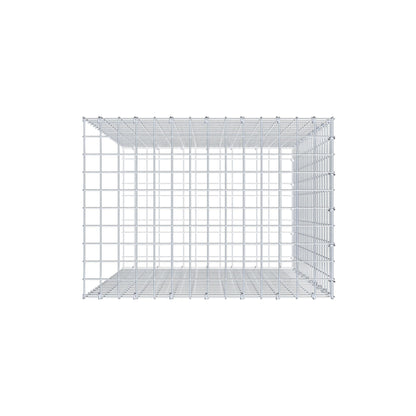Type 2 oplegkorf 100 cm x 70 cm x 50 cm (L x H x D), maaswijdte 5 cm x 5 cm, C-ring