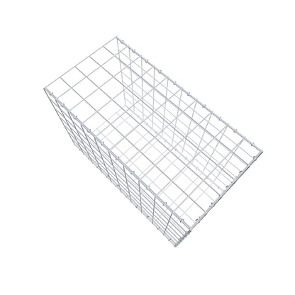 Type 2 oplegkorf 100 cm x 70 cm x 50 cm (L x H x D), maaswijdte 10 cm x 10 cm, C-ring