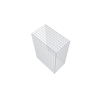 Monteret gabion type 4 100 cm x 70 cm x 40 cm (L x H x D), maskestørrelse 5 cm x 5 cm, C-ring