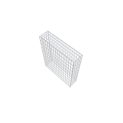 Anbaugabione Typ 3 100 cm x 80 cm x 20 cm (L x H x T), Maschenweite 5 cm x 10 cm, C-Ring