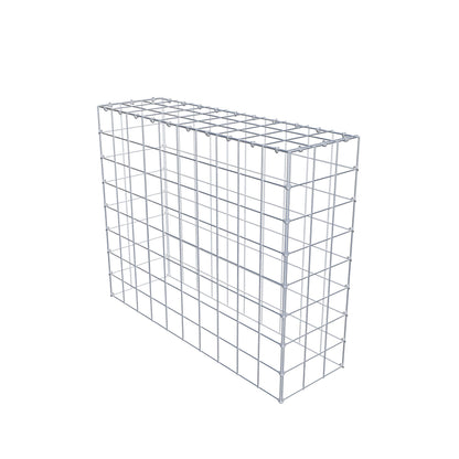 Gabbione aggiuntivo di tipo 3 100 cm x 80 cm x 30 cm (L x H x P), maglia 10 cm x 10 cm, anello a C