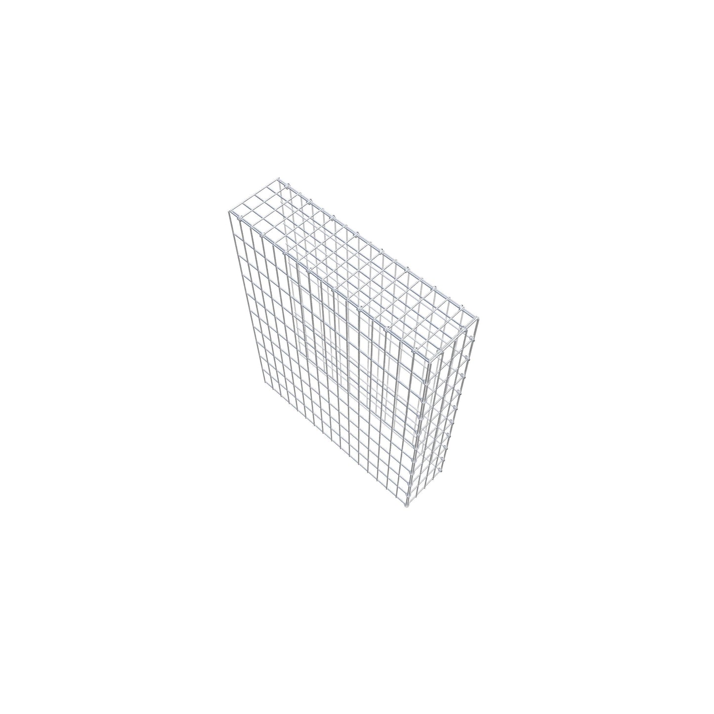 Type 4 oplegkorf 100 cm x 80 cm x 20 cm (L x H x D), maaswijdte 5 cm x 10 cm, C-ring