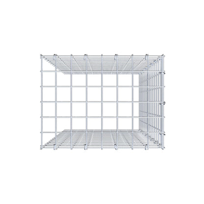 Toegevoegde pool type 4 80 cm x 40 cm x 30 cm (L x H x D), maaswijdte 5 cm x 5 cm, C-ring
