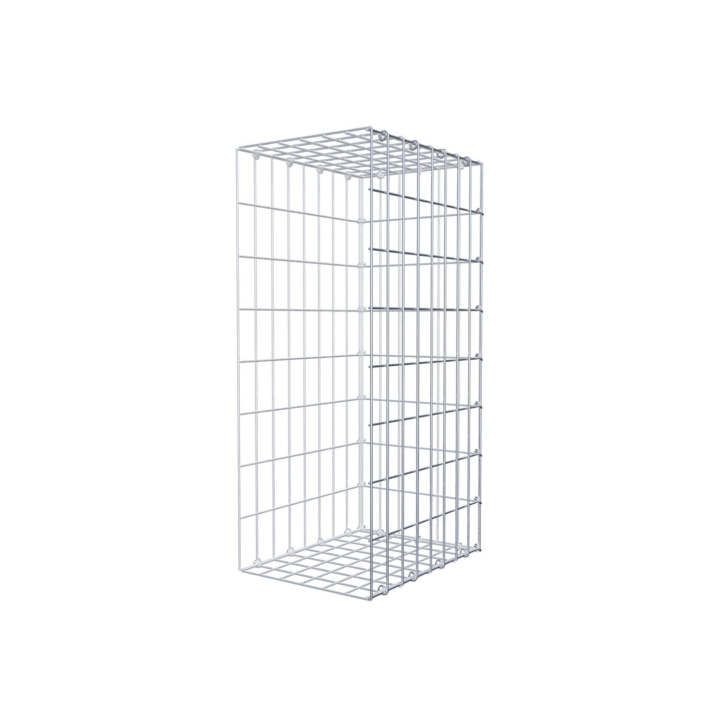 Pile aggiuntivo tipo 2 80 cm x 40 cm x 30 cm, maglia 5 cm x 10 cm, anello a C