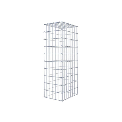 Anbaugabione Typ 3 100 cm x 40 cm x 30 cm (L x H x T), Maschenweite 5 cm x 10 cm, C-Ring