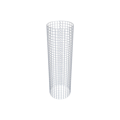 Gabionensäule rund 47 cm Durchmesser, 160 cm Höhe, Maschenweite 5 cm x 5 cm