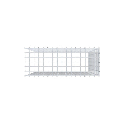 Extra gabion typ 4 100 cm x 80 cm x 30 cm (L x H x D), maskstorlek 5 cm x 5 cm, C-ring