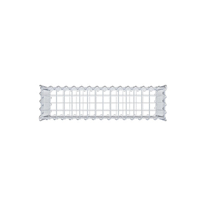 Gabione 80 cm x 40 cm x 20 cm (L x H x T), Maschenweite 5 cm x 5 cm, Spirale