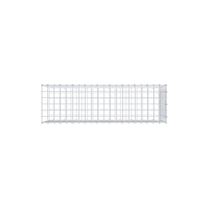 Gavión acoplable tipo 2 100 cm x 40 cm x 30 cm (L x A x P), malla 5 cm x 5 cm, anillo en C