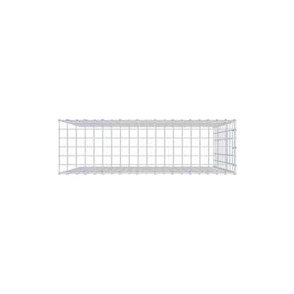Gavión adicional tipo 4 100 cm x 100 cm x 30 cm (L x A x P), malla 5 cm x 10 cm, anillo en C