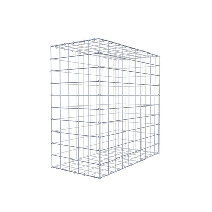 Gavión 100 cm x 100 cm x 50 cm (L x A x P), malla 10 cm x 10 cm, anillo en C