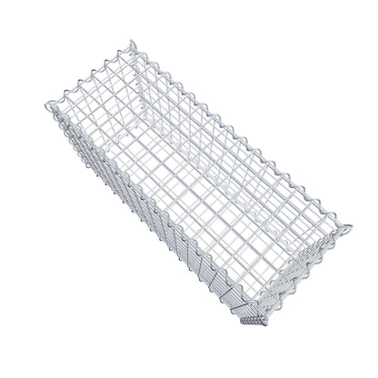 Gavión 80 cm x 40 cm x 30 cm (L x A x P), luz de malla 5 cm x 5 cm, en espiral