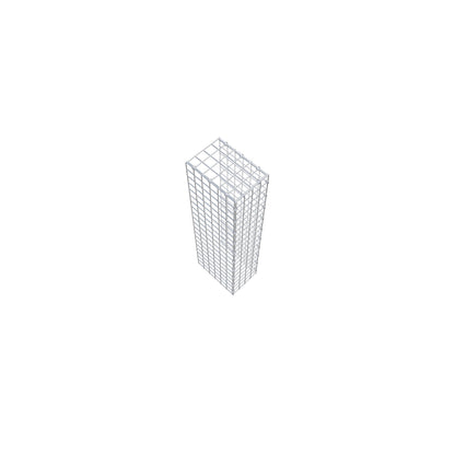 Anbaugabione Typ 4 100 cm x 30 cm x 20 cm (L x H x T), Maschenweite 5 cm x 5 cm, C-Ring