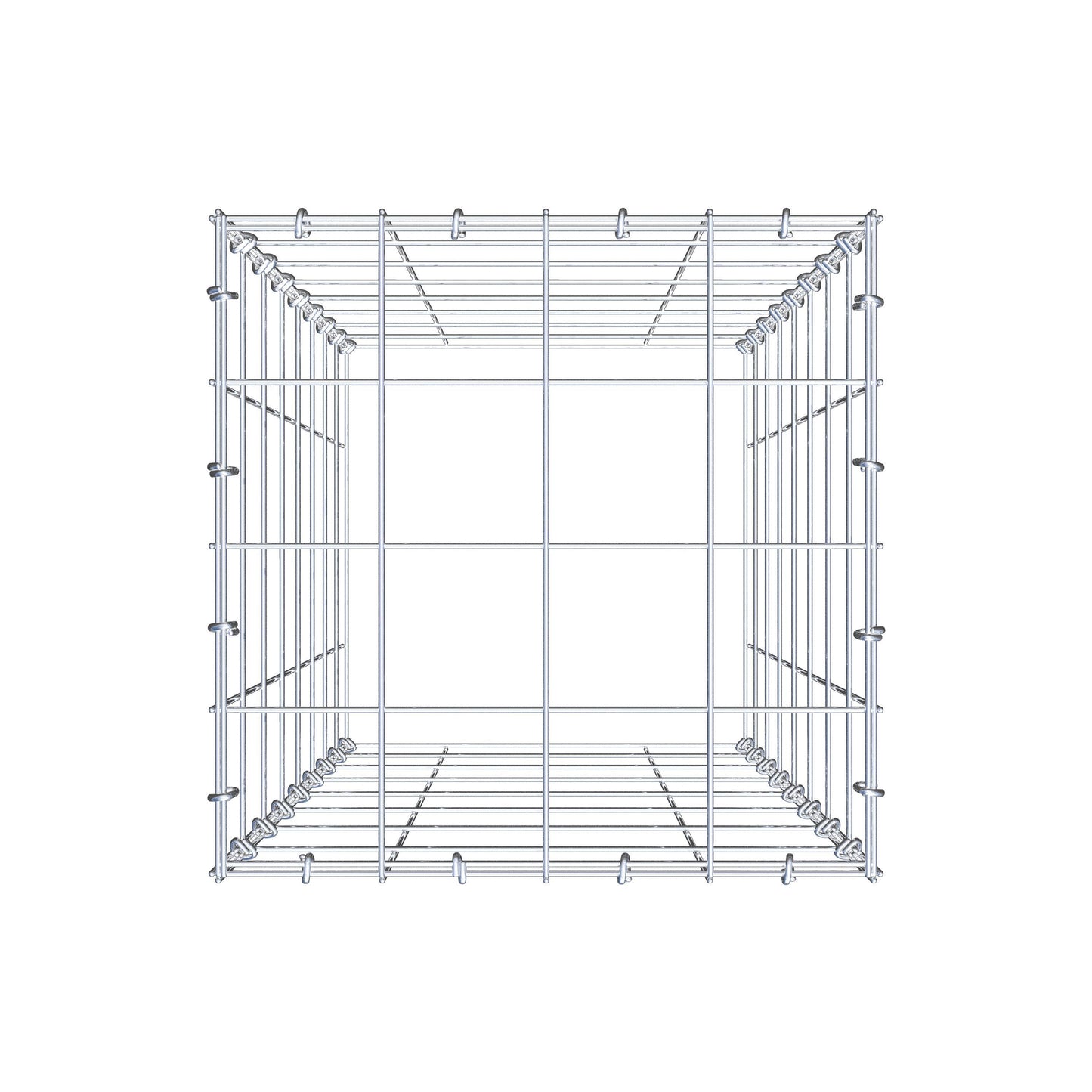 Pile aggiuntivo tipo 3 80 cm x 40 cm x 40 cm (L x H x P), maglia 10 cm x 10 cm, anello a C