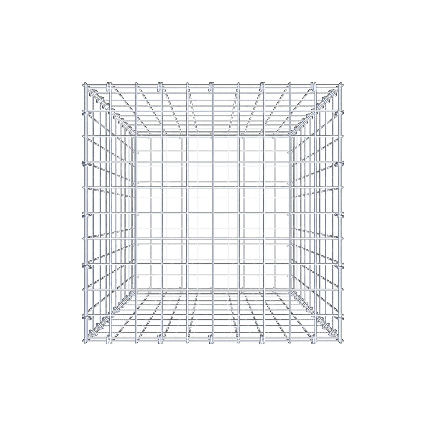 Gabione 100 cm x 50 cm x 50 cm (L x H x T), Maschenweite 5 cm x 10 cm, C-Ring