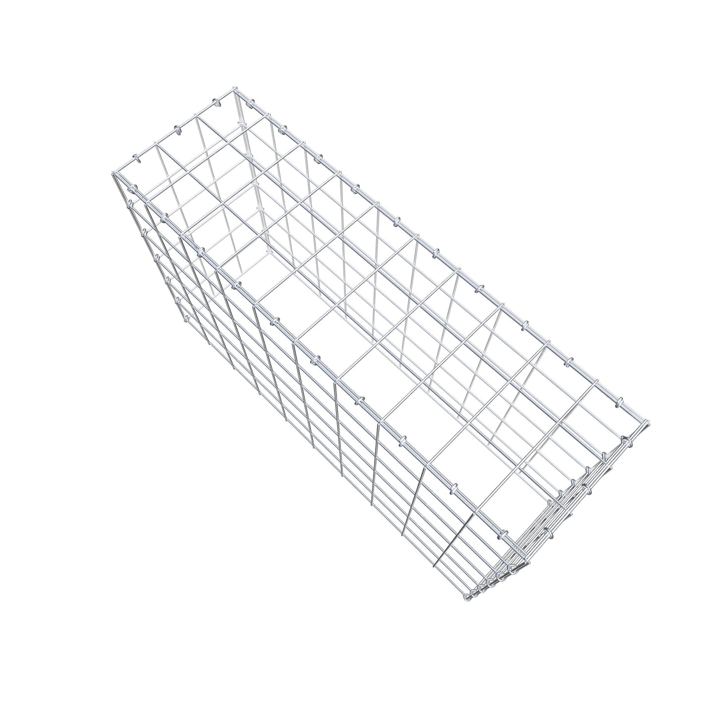 Fourche rapportée type 3 100 cm x 60 cm x 30 cm (L x H x P), mailles 10 cm x 10 cm, anneau C