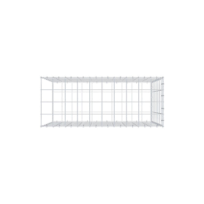 Anbaugabione Typ 2 100 cm x 70 cm x 40 cm (L x H x T), Maschenweite 10 cm x 10 cm, C-Ring