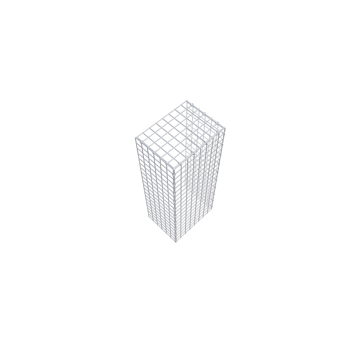 Fourche rapportée type 4 100 cm x 30 cm x 40 cm (L x H x P), mailles 5 cm x 5 cm, anneau C
