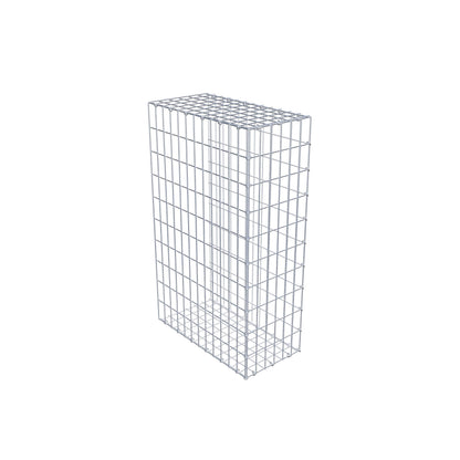 Pile aggiuntivo tipo 2 100 cm x 60 cm x 30 cm, maglia 5 cm x 10 cm, anello a C