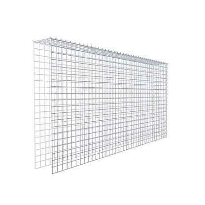 Anbaugabione Typ 4 200 cm x 100 cm x 20 cm (L x H x T), Maschenweite 5 cm x 5 cm, Spirale