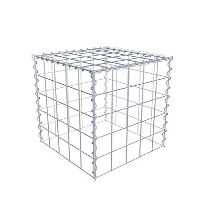 Anbaugabione Typ 3 50 cm x 50 cm x 50 cm (L x H x T), Maschenweite 10 cm x 10 cm, Spirale