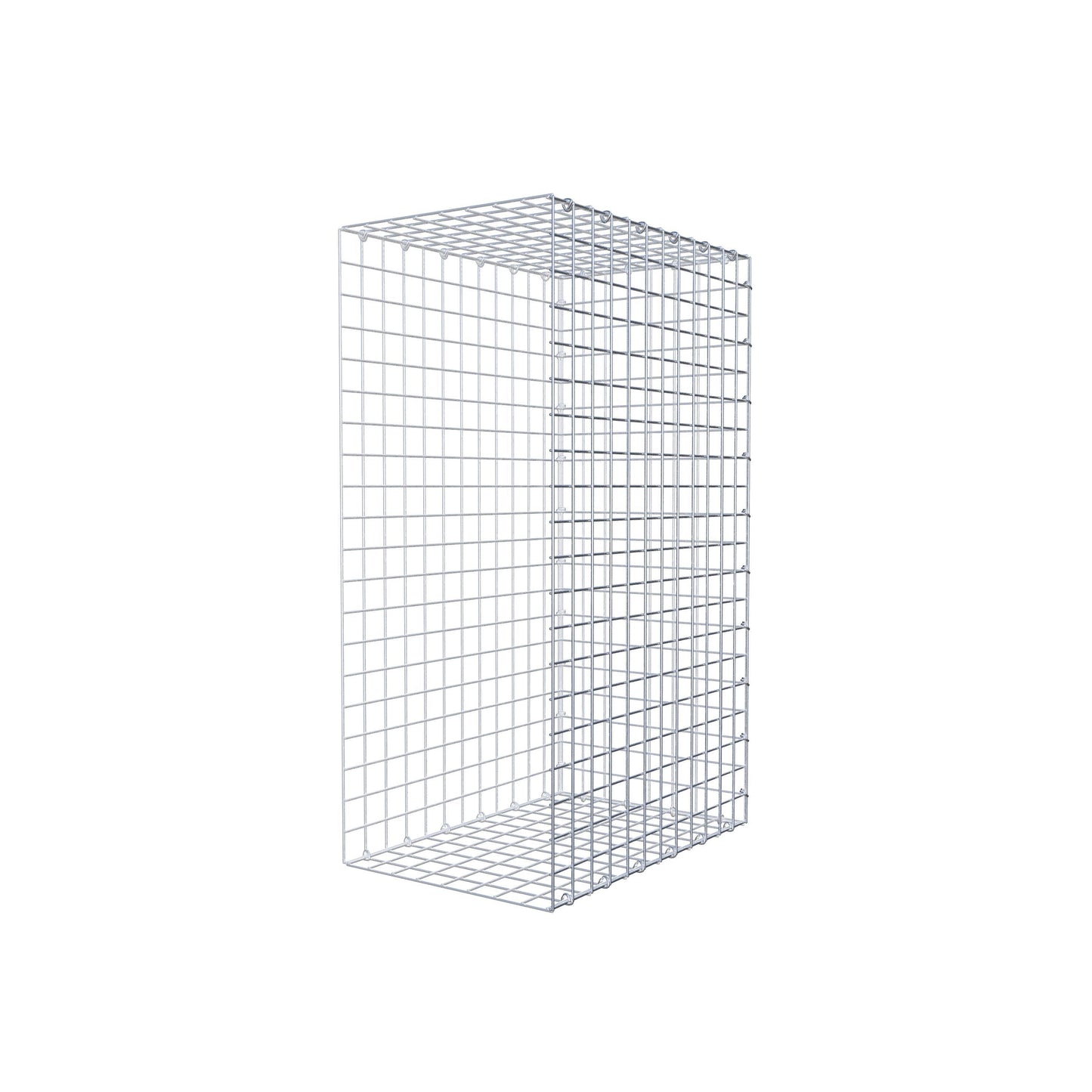 Anbaugabione Typ 2 100 cm x 60 cm x 40 cm (L x H x T), Maschenweite 5 cm x 5 cm, C-Ring