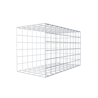 Anbaugabione Typ 2 100 cm x 60 cm x 50 cm (L x H x T), Maschenweite 10 cm x 10 cm, C-Ring