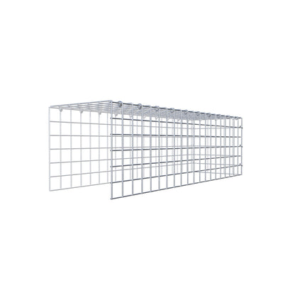 Fourche rapportée type 4 100 cm x 30 cm x 30 cm (L x H x P), mailles 5 cm x 5 cm, anneau C