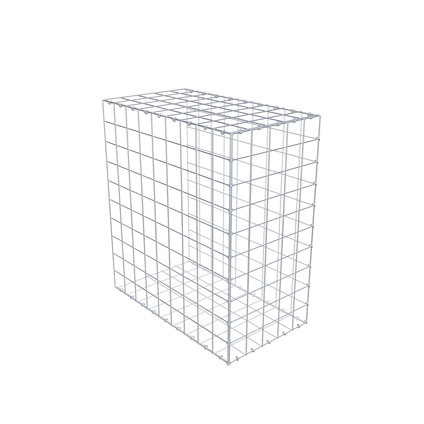 Anbaugabione Typ 2 100 cm x 90 cm x 50 cm (L x H x T), Maschenweite 10 cm x 10 cm, C-Ring