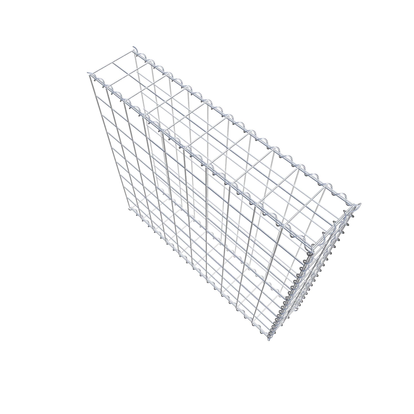 Gavión complementario tipo 2 100 cm x 90 cm x 20 cm (L x A x P), malla 10 cm x 10 cm, espiral