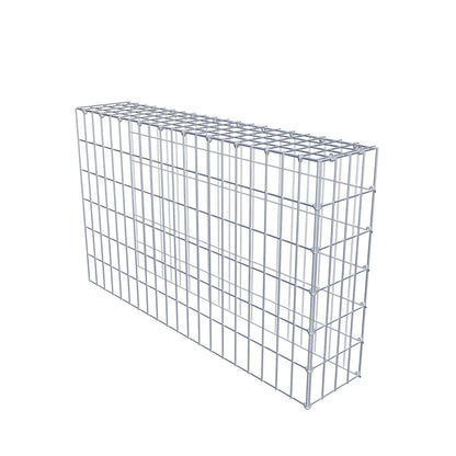 Type 4 oplegkorf 100 cm x 60 cm x 20 cm (L x H x D), maaswijdte 5 cm x 10 cm, C-ring