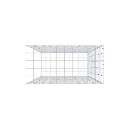 Tilläggspåle typ 2 200 cm x 100 cm x 50 cm (L x H x D), maskstorlek 10 cm x 10 cm, C-ring