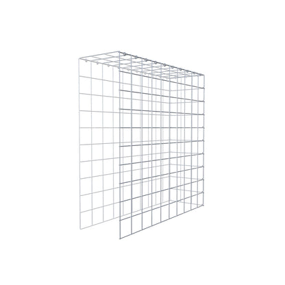 Anbaugabione Typ 4 100 cm x 100 cm x 30 cm (L x H x T), Maschenweite 10 cm x 10 cm, C-Ring