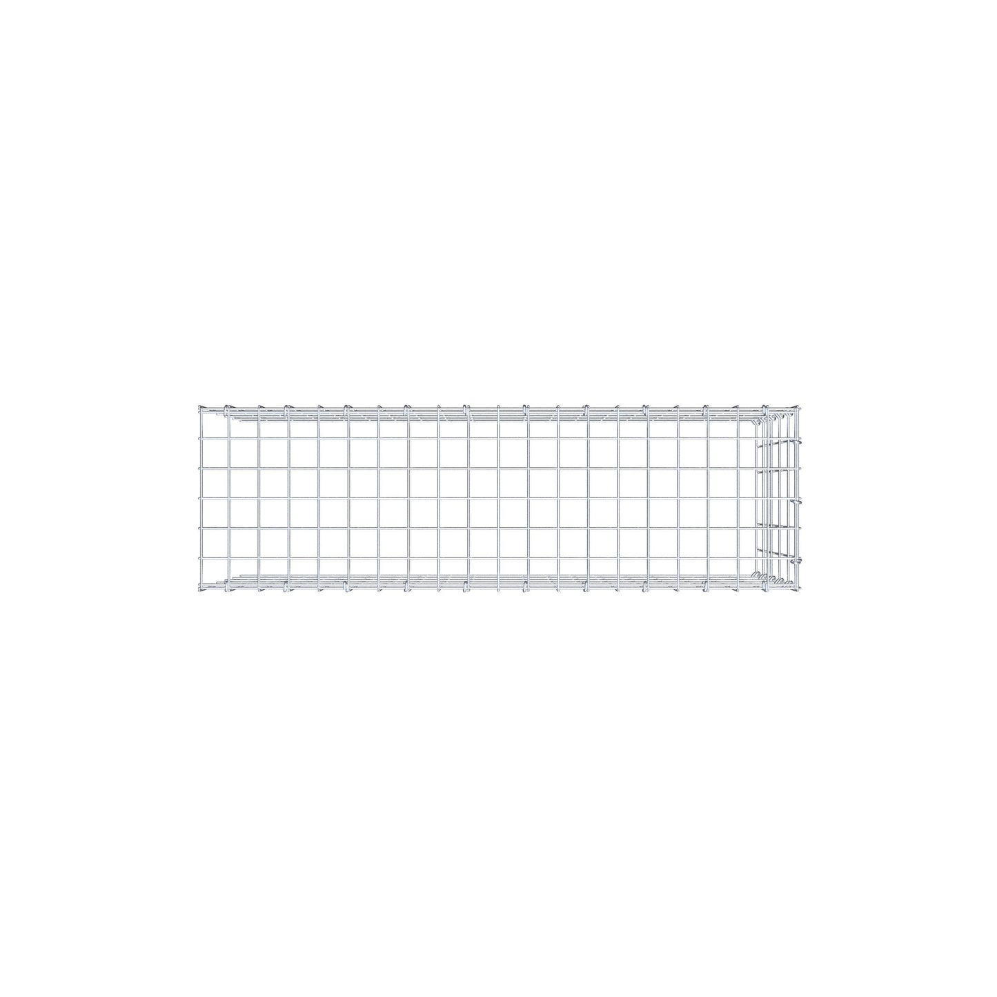 Fourche rapportée type 4 100 cm x 50 cm x 30 cm (L x H x P), mailles 5 cm x 10 cm, anneau C