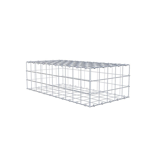 Schanskorf 100 cm x 30 cm x 50 cm (L x H x D), maaswijdte 10 x 10 cm, spiraalring