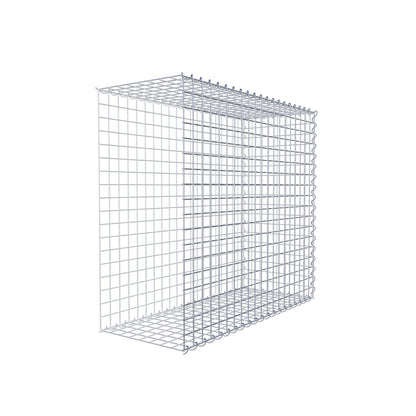 Gabion rapporté type 2 100 cm x 90 cm x 40 cm (L x H x P), mailles 5 cm x 5 cm, spirale