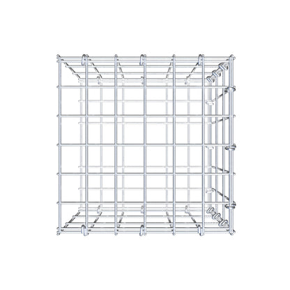 Gavión complementario tipo 2 30 cm x 30 cm x 30 cm, malla 5 cm x 10 cm, anillo en C