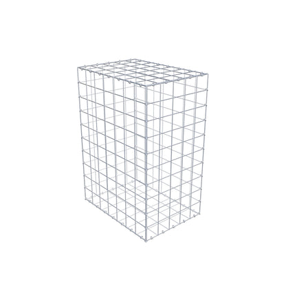 Gabione 100 cm x 70 cm x 50 cm (L x H x T), Maschenweite 10 cm x 10 cm, C-Ring