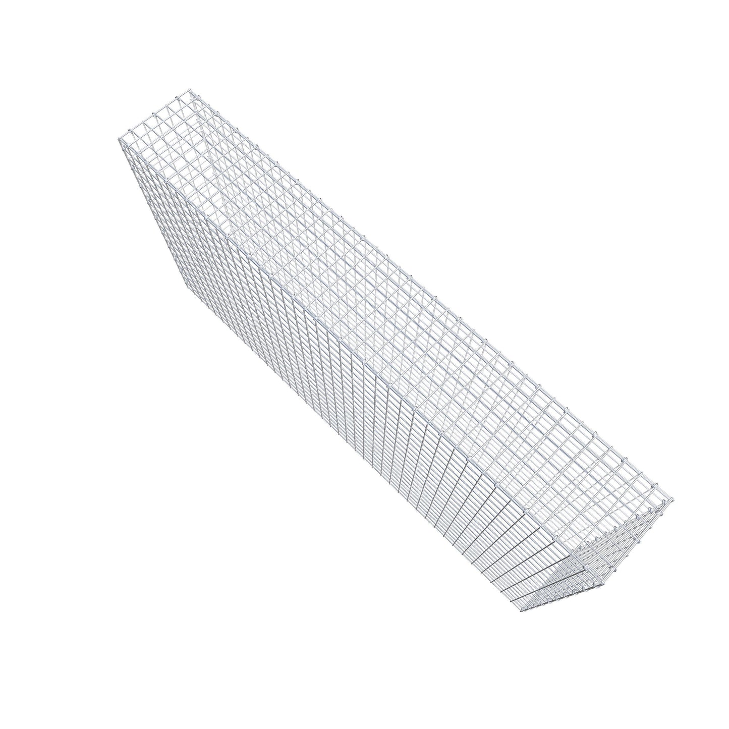 Fourche rapportée type 3 200 cm x 100 cm x 30 cm (L x H x P), mailles 5 cm x 5 cm, anneau C