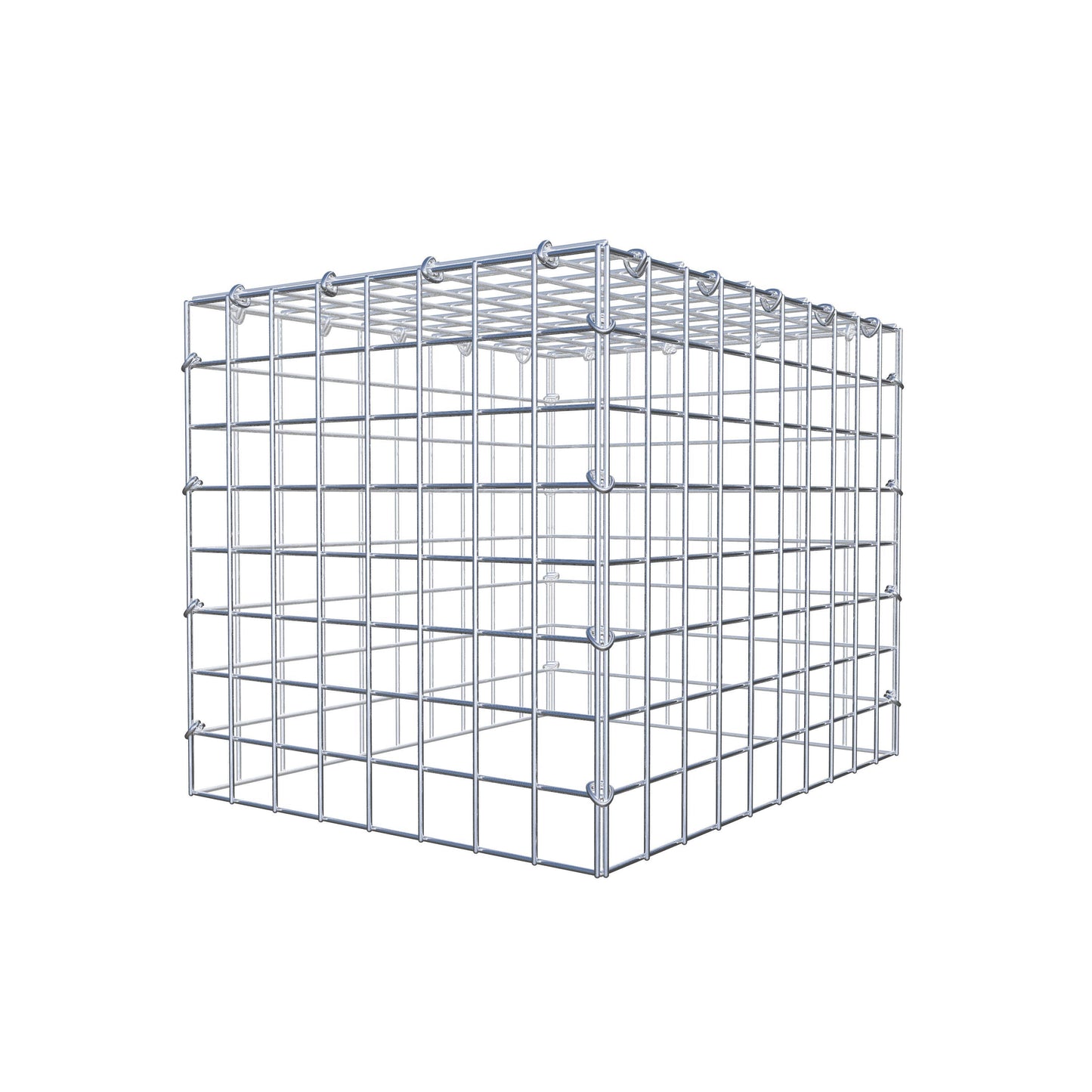 Anbaugabione Typ 3 50 cm x 40 cm x 40 cm (L x H x T), Maschenweite 5 cm x 5 cm, C-Ring