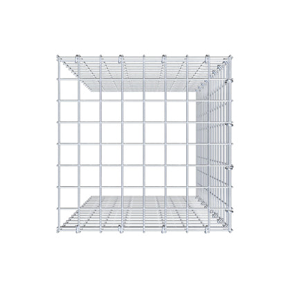 Tilläggspåle typ 4 80 cm x 40 cm x 40 cm (L x H x D), maskstorlek 5 cm x 5 cm, C-ring