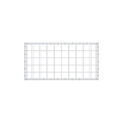 Gabion 100 cm x 20 cm x 50 cm (L x H x D), maskestørrelse 10 cm x 10 cm, C-ring