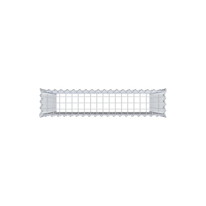 Anbaugabione Typ 3 100 cm x 100 cm x 20 cm (L x H x T), Maschenweite 5 cm x 5 cm, Spirale