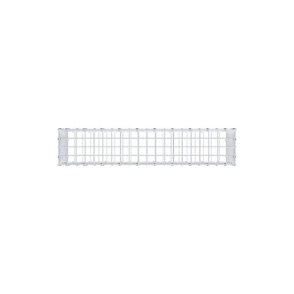 Gabbione 100 cm x 30 cm x 20 cm (L x H x P), maglia 5 x 5 cm, anello a spirale