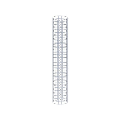 Gabionensäule rund 27 cm Durchmesser, 160 cm Höhe, Maschenweite 5 cm x 5 cm
