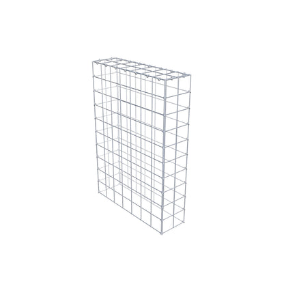 Gabbione aggiuntivo di tipo 3 100 cm x 70 cm x 20 cm (L x H x P), maglia 10 cm x 10 cm, anello a C