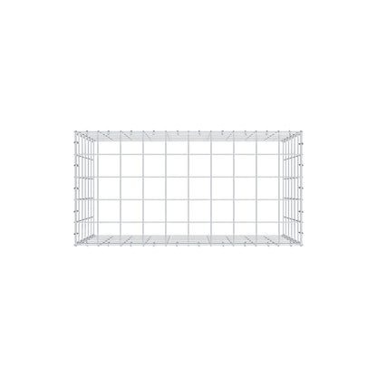 Anbaugabione Typ 3 100 cm x 60 cm x 50 cm (L x H x T), Maschenweite 10 cm x 10 cm, C-Ring